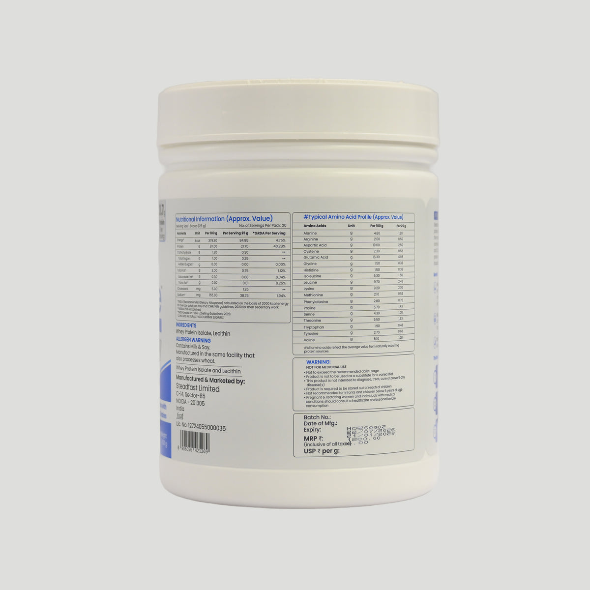 Whey Protein Isolate